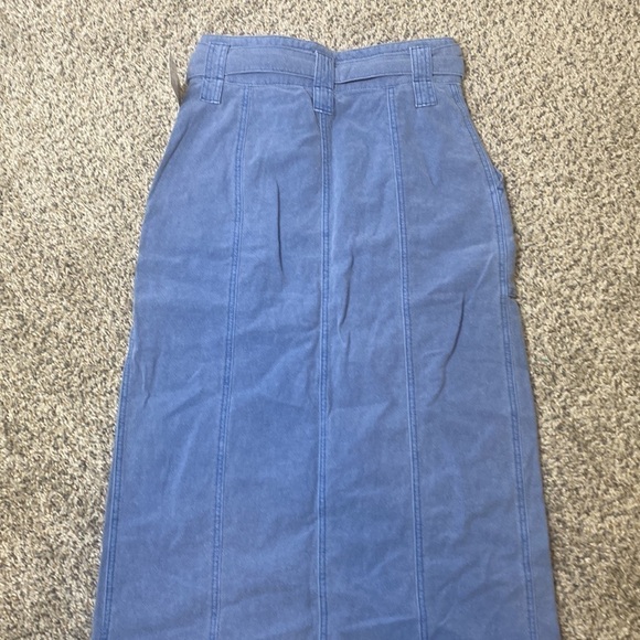 Free People Catching Feelings blueberry pie Skirt 4 NWT - Picture 12 of 12